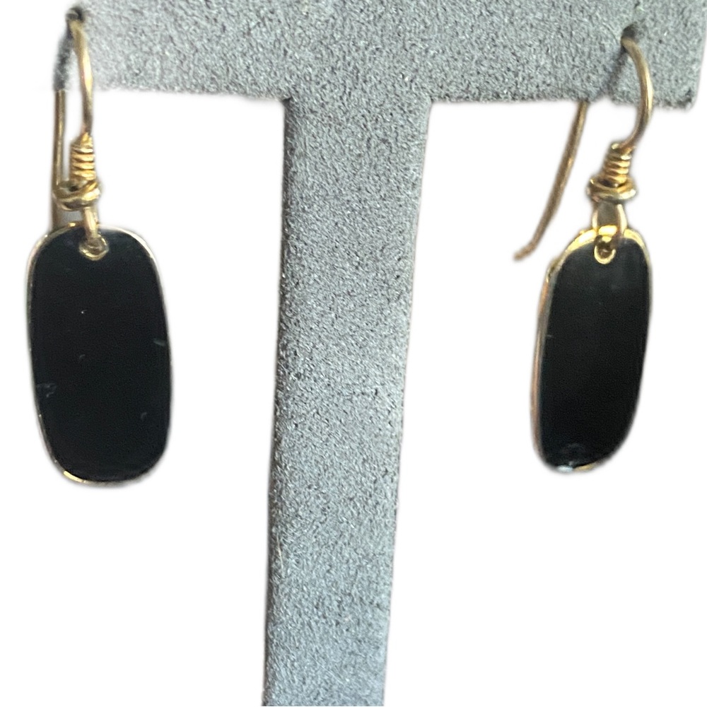 Vintage laurel birch earrings. 1.75”